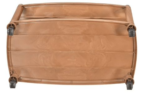 Nilkamal CENTBL5 Contemporary Center Trolley Coffee Table/Tea Table/Teapoy for Home/Living Room/Office & Outdoor. (Plastic) - Image 2